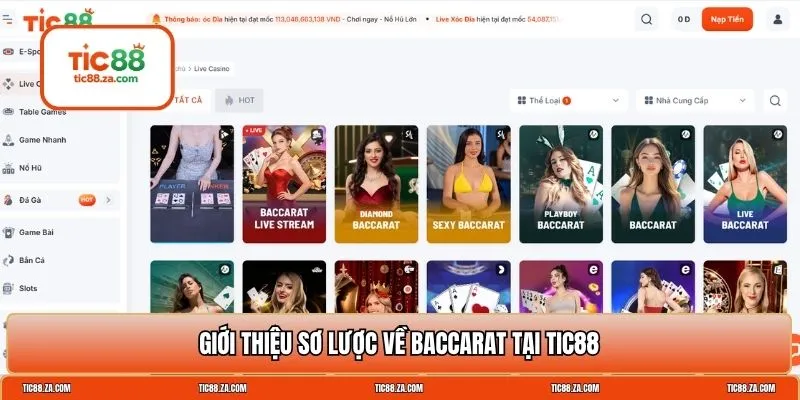 cách kiếm tiền từ Baccarat