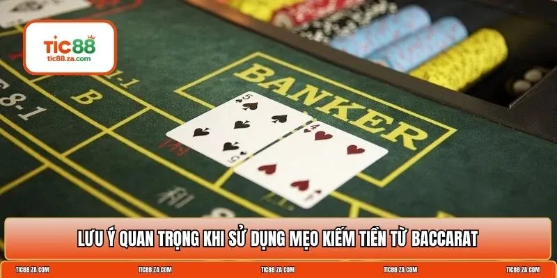 cách kiếm tiền từ Baccarat
