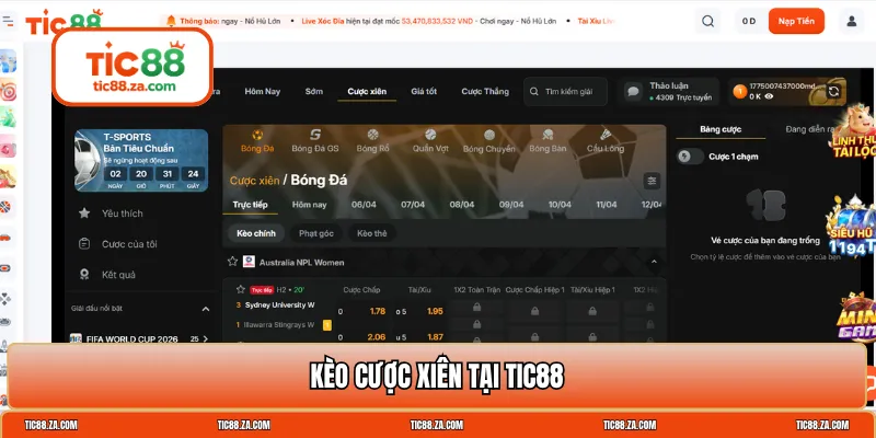 Kèo cược xiên