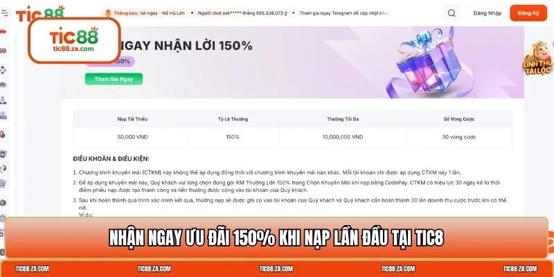 Khuyến mãi TIC88