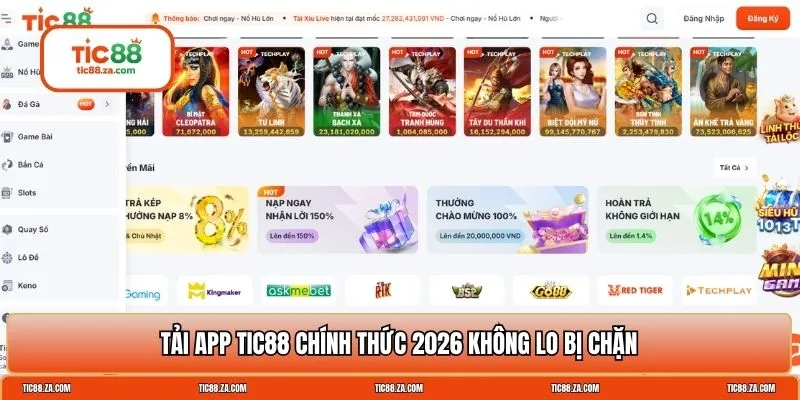 Tải app Tic88